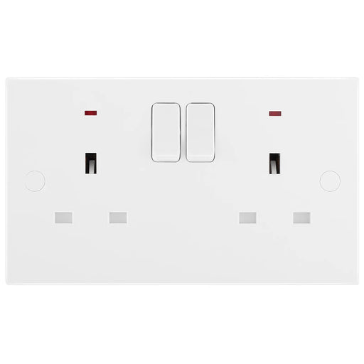 BG Electrical 900 Series - Double, switched single pole, with indicators