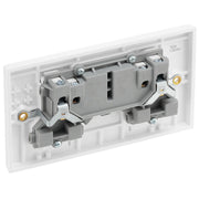 BG Electrical 900 Series - Double, switched single pole, with indicators