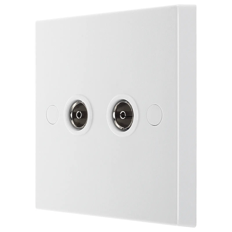 BG Electrical 900 Series - Double, isolated, co-axial