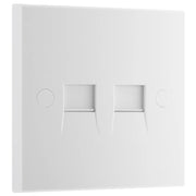 BG Electrical 900 Series - Double, telephone socket, master (screw)