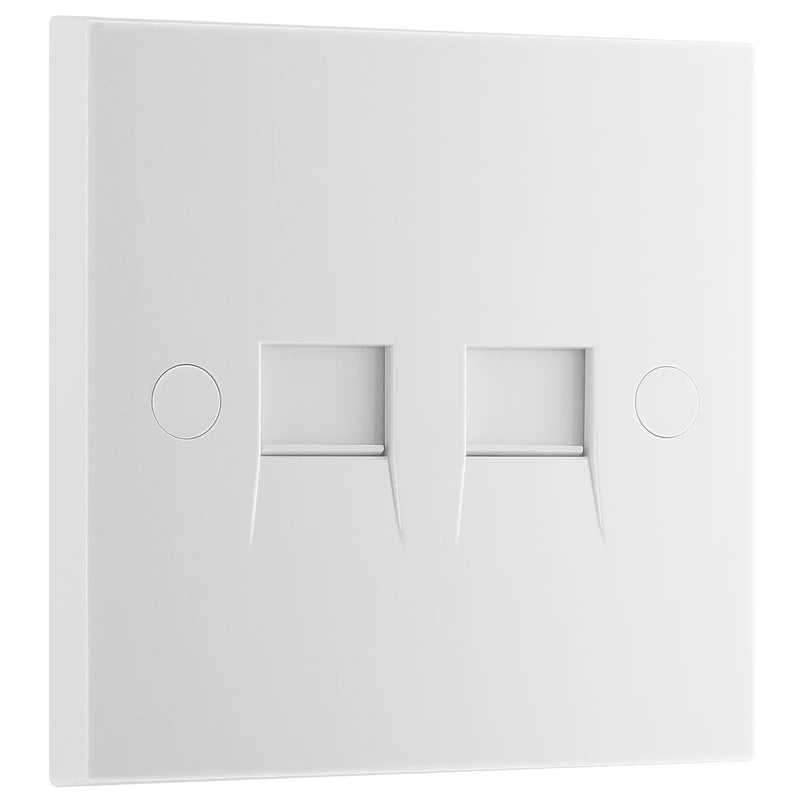 BG Electrical 900 Series - Double, telephone socket, secondary (screw)