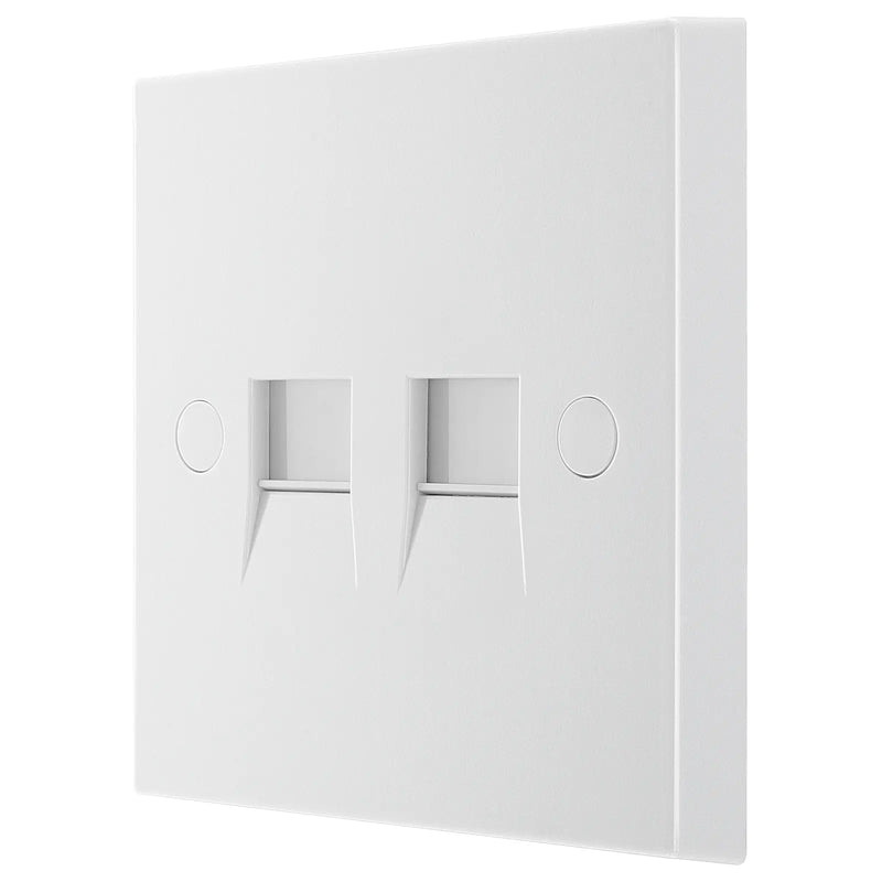 BG Electrical 900 Series - Double, telephone socket, secondary (screw)