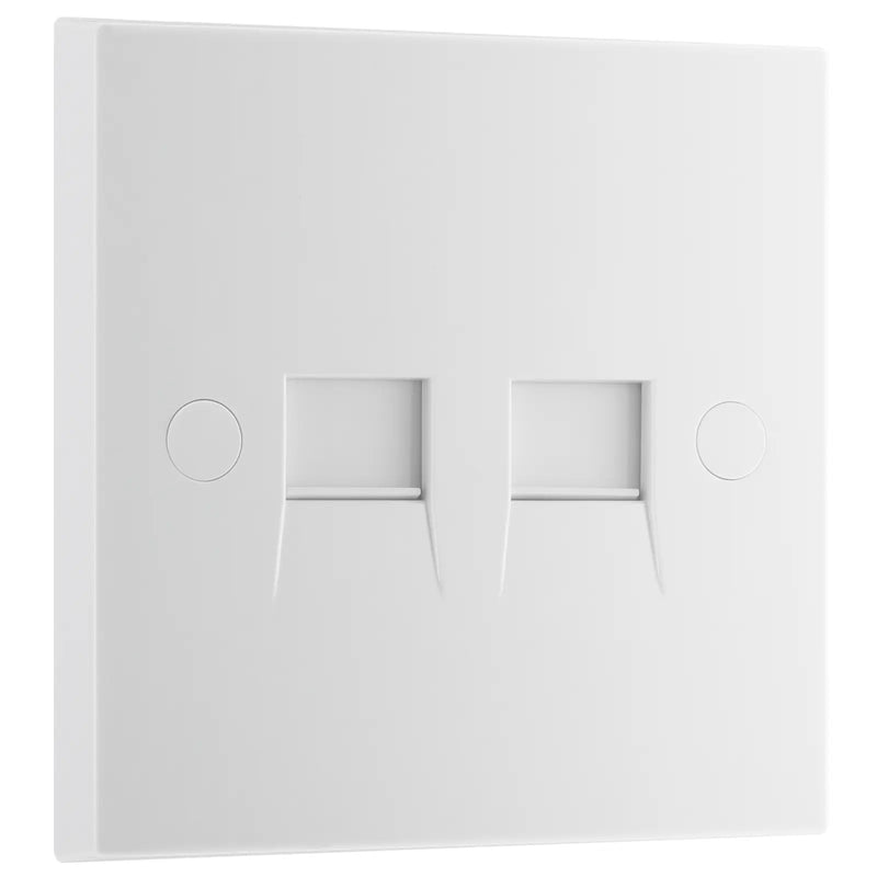 BG Electrical 900 Series - Double, telephone socket, master (IDC)