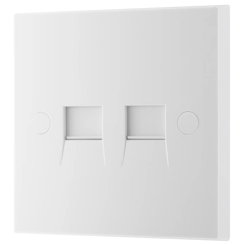 BG Electrical 900 Series - Double, telephone socket, master (IDC)