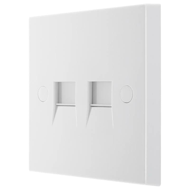 BG Electrical 900 Series - Double, telephone socket, master (IDC)