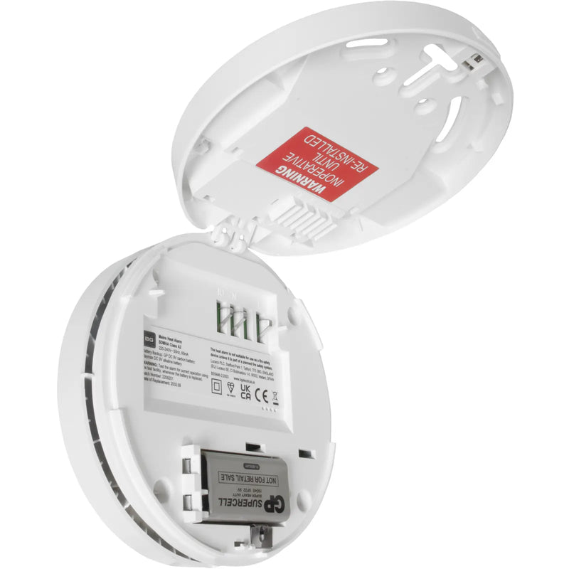 BG Electrical Alarms - Mains Powered Heat Alarm