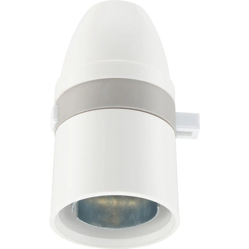 BG Electrical Ceiling Accessories - Push bar switched lamp holder, 0.5" 26 BSB threaded entry with short skirt
