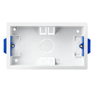 BG Electrical Contractor - Double Rectangluar Dry Lining Box, 35mm