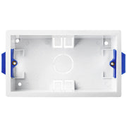 BG Electrical Contractor - Double Rectangular Dry Lining Box, 47mm