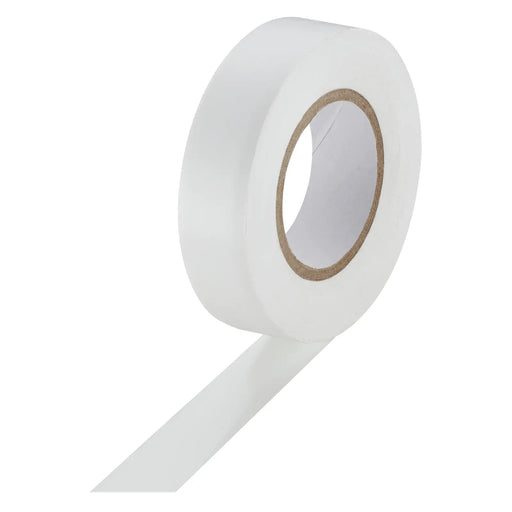 BG Electrical Contractor - Insulation tape, white, 19mm x 20m