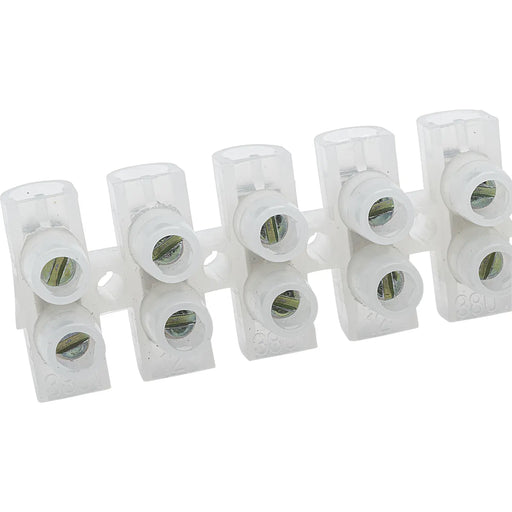 BG Electrical Contractor - 15A terminal strip, 6 way