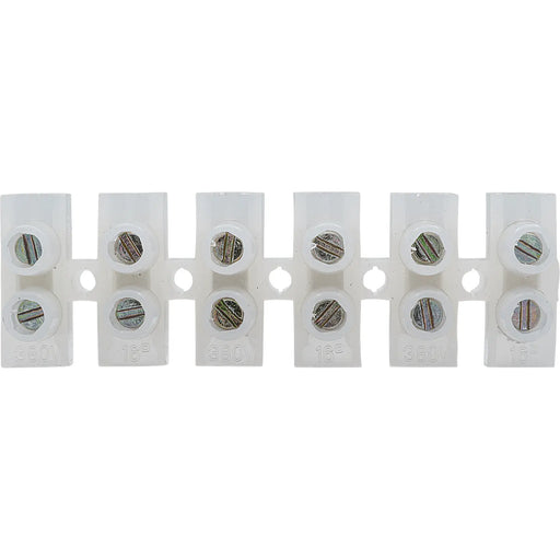 BG Electrical Contractor - 30A terminal strip, 6 way