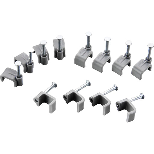 BG Electrical Contractor - Twin & Earth cable clips, 1.5mm, 50pk