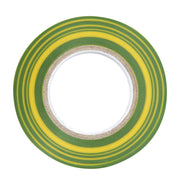 BG Electrical Contractor - Insulation tape, green/yellow, 19mm x 20m