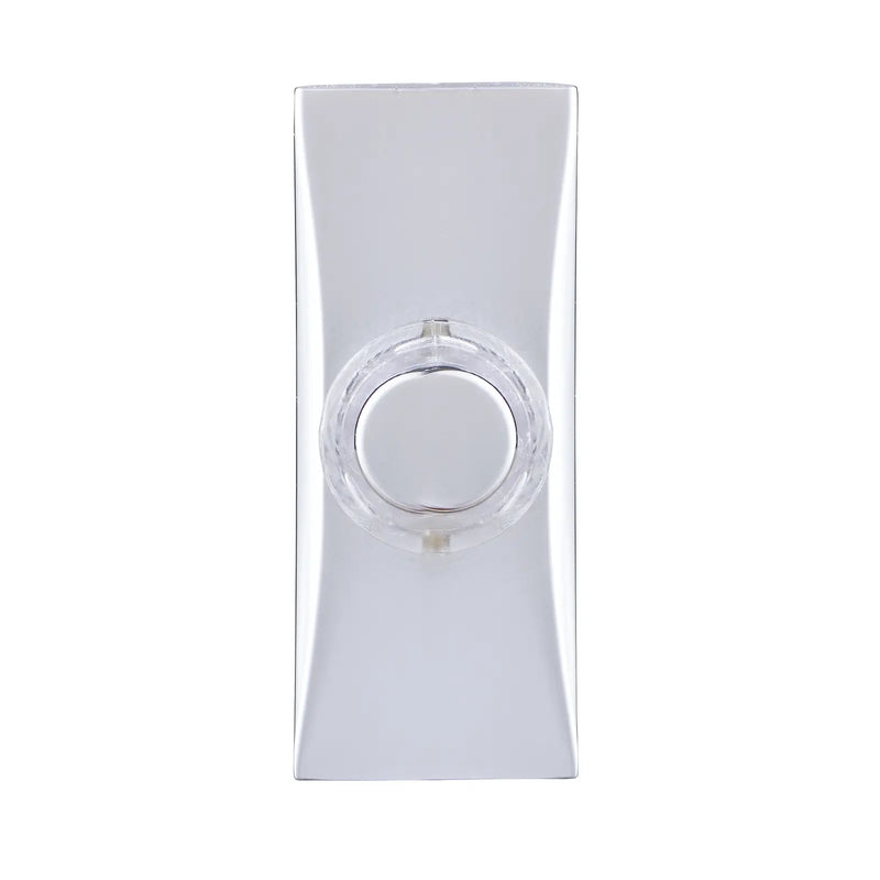 BG Electrical Contractor - Bell Push for BG Wired Door Chime, Brushed Steel