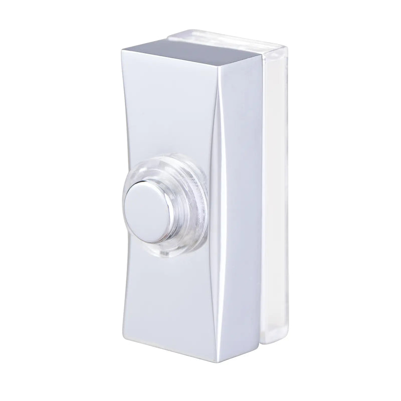 BG Electrical Contractor - Bell Push for BG Wired Door Chime, Brushed Steel