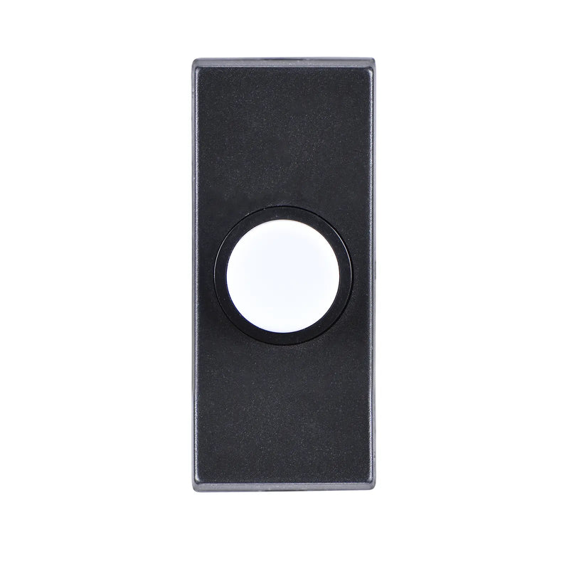 BG Electrical Contractor - Bell Push for BG Wired Door Chime, Black