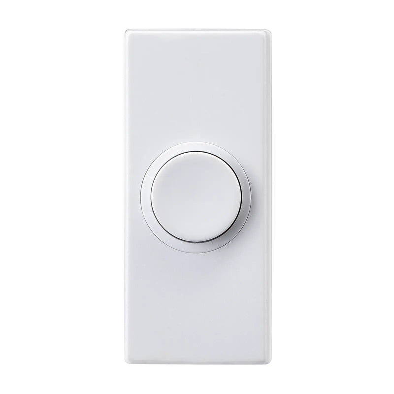 BG Electrical Contractor - Bell Push for BG Wired Door Chime, White