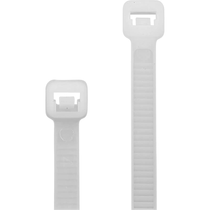 BG Electrical Contractor - Cable Tie, Natural, 300mm x 4.8mm, 100pk