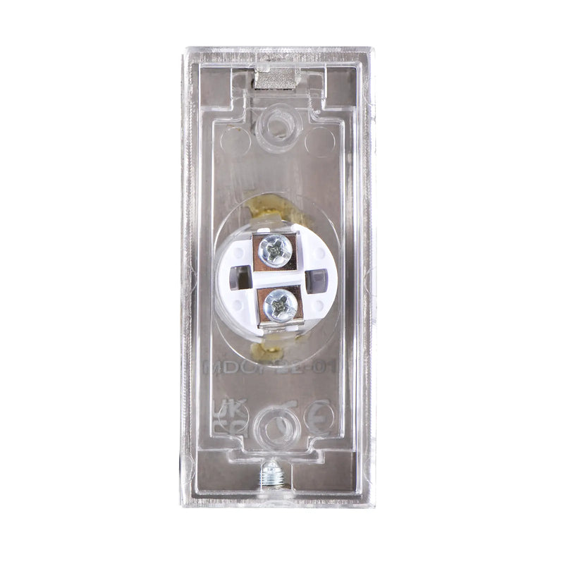 BG Electrical Contractor - Bell Push for BG Wired Door Chime, Polished Chrome