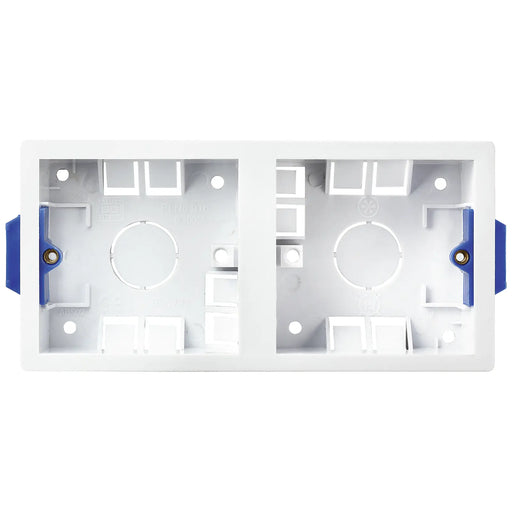 BG Electrical Contractor - Dual Dry Lining Box, 35mm