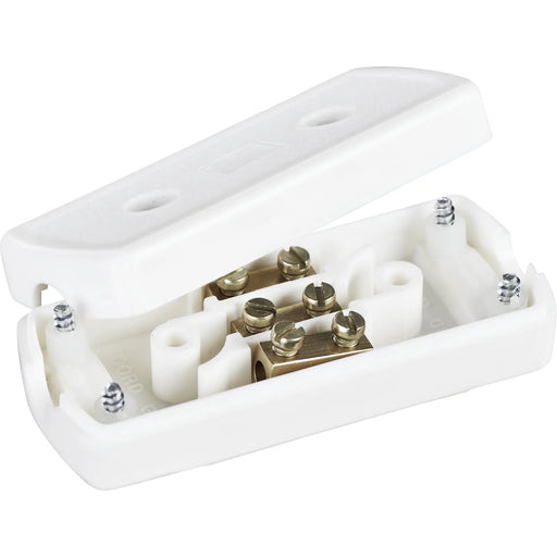 BG Electrical Contractor - Flex Connector, 13A, 3 Terminal, Solid Brass Through Terminals