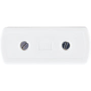 BG Electrical Contractor - Flex Connector, 13A, 3 Terminal, Solid Brass Through Terminals