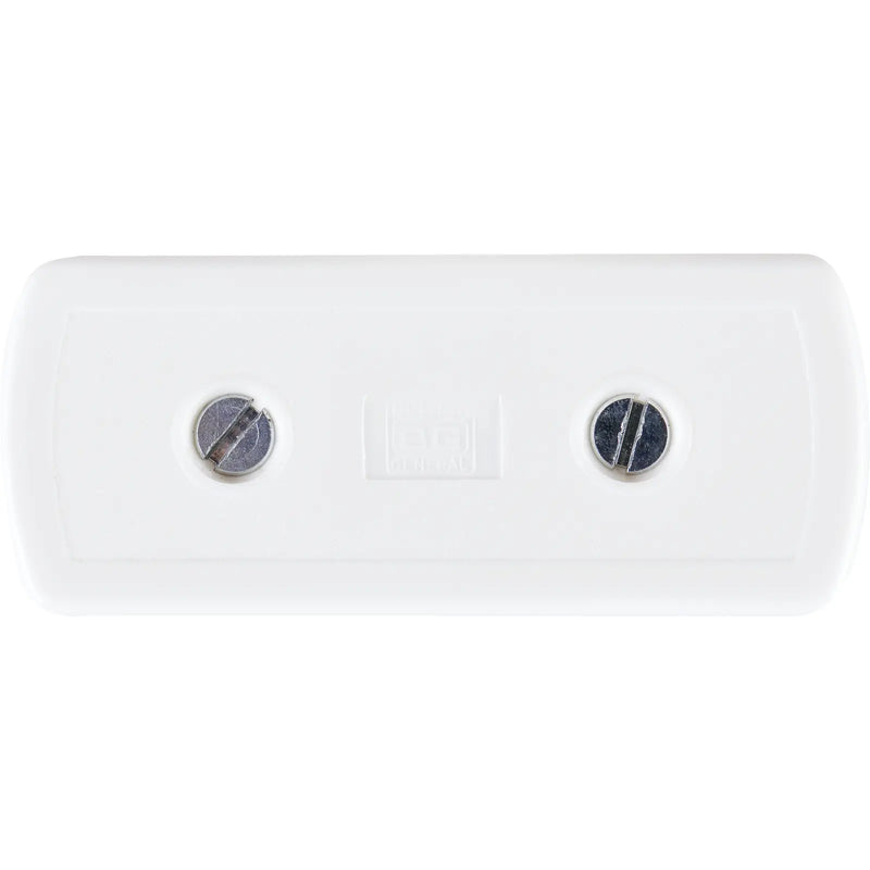 BG Electrical Contractor - Flex Connector, 13A, 3 Terminal, Solid Brass Through Terminals