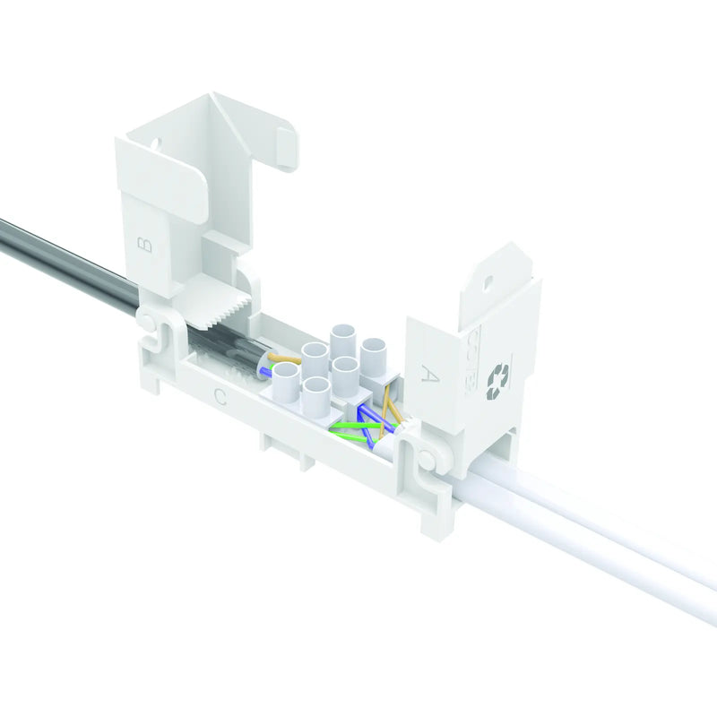 BG Electrical Contractor - Secondary Connection Cover for 3-Way Terminal Block