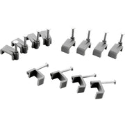 BG Electrical Contractor - Twin & Earth cable clips, 4mm, 50pk