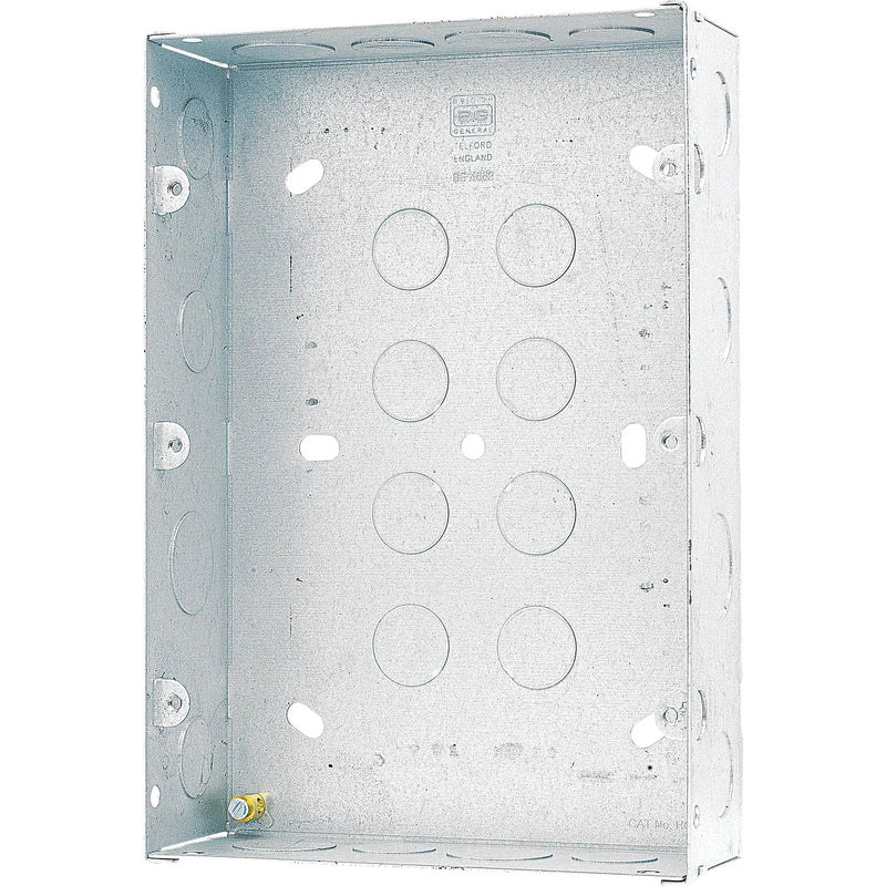 BG Electrical Contractor - Flush Metal Box for 9-12 Module Grid