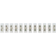 BG Electrical Contractor - 2.5A Terminal Strip, 12 Way, 10pk