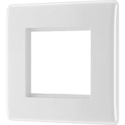 BG Electrical Euro Module - 2 module - square