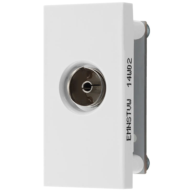 BG Electrical Euro Module - Co-Axial connection