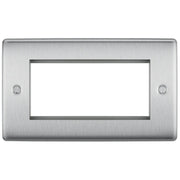 BG Electrical Euro Module - 4 module - rectangular