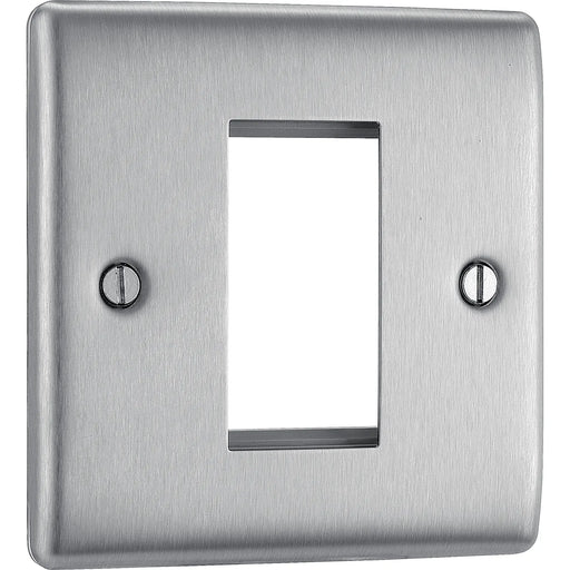 BG Electrical Euro Module - 1 module - square