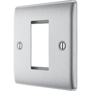 BG Electrical Euro Module - 1 module - square