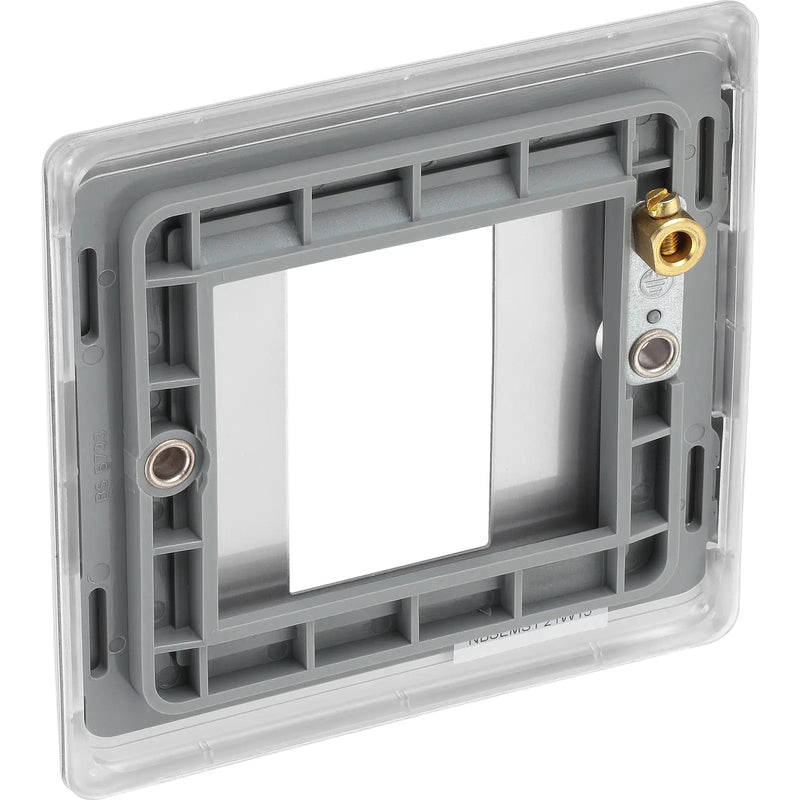 BG Electrical Euro Module - 1 module - square