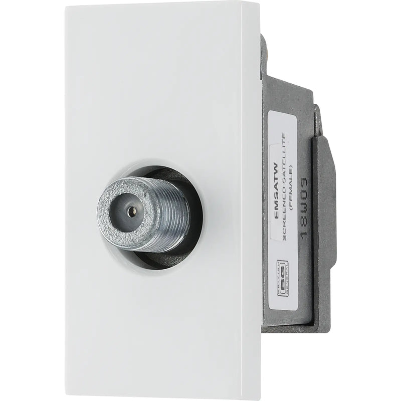 BG Electrical Euro Module - Satellite - female