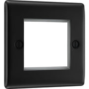 BG Electrical Euro Module - 2 module - square