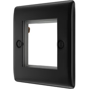 BG Electrical Euro Module - 2 module - square