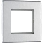 BG Electrical Euro Module - 2 module - square