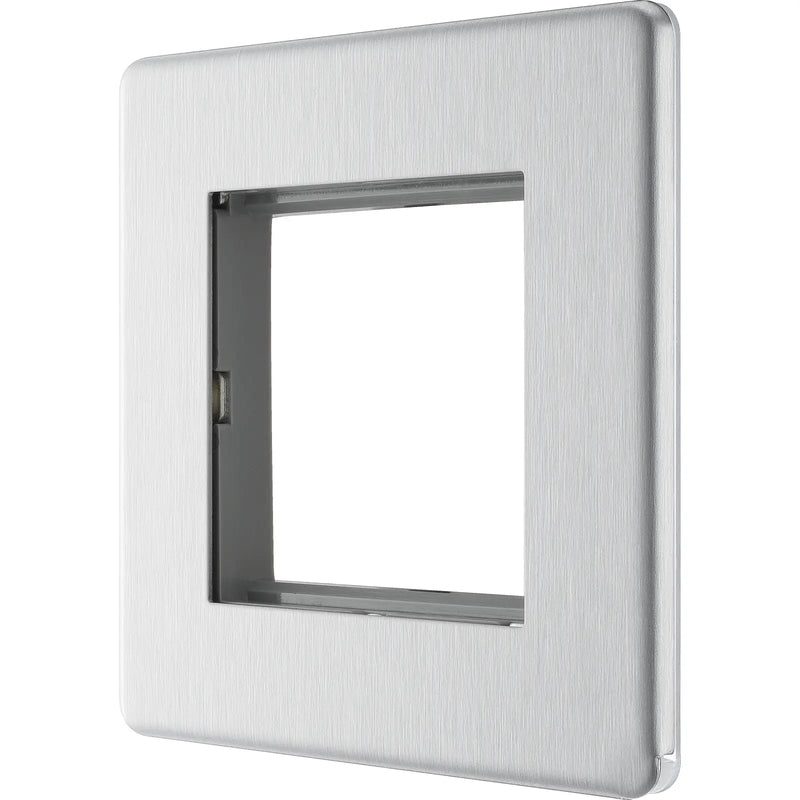 BG Electrical Euro Module - 2 module - square
