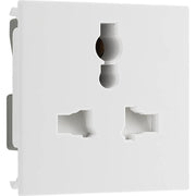 BG Electrical Euro Module - Universal unswitched socket