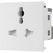 BG Electrical Euro Module - Universal unswitched socket