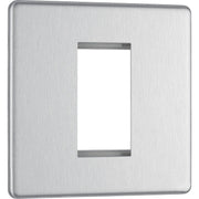 BG Electrical Euro Module - 1 module - square