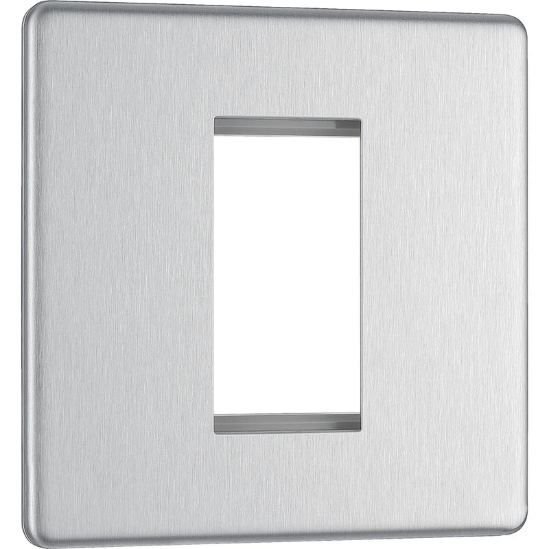 BG Electrical Euro Module - 1 module - square