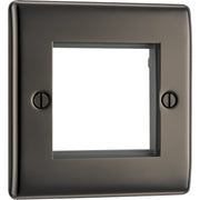 BG Electrical Euro Module - 2 module - square