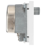 BG Electrical Euro Module - TV radio and dual satellite module - TV IEC male, radio IEC female, dual satellite female