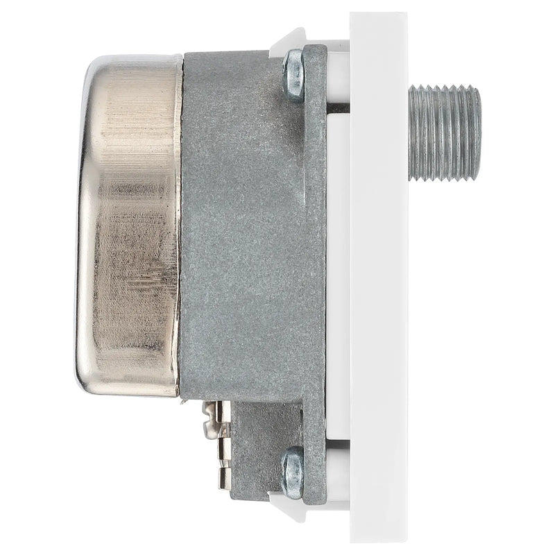 BG Electrical Euro Module - TV radio and dual satellite module - TV IEC male, radio IEC female, dual satellite female
